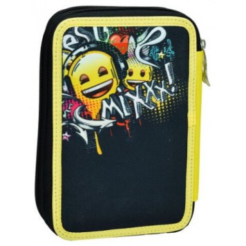 Emoji  Mix 2-layer filled pencil case