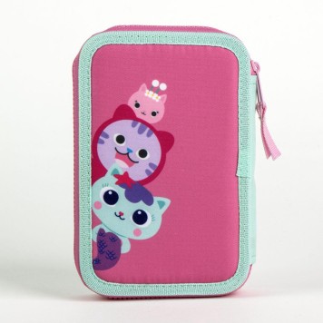 Gabby's Dollhouse Hey filled pencil case 2-story