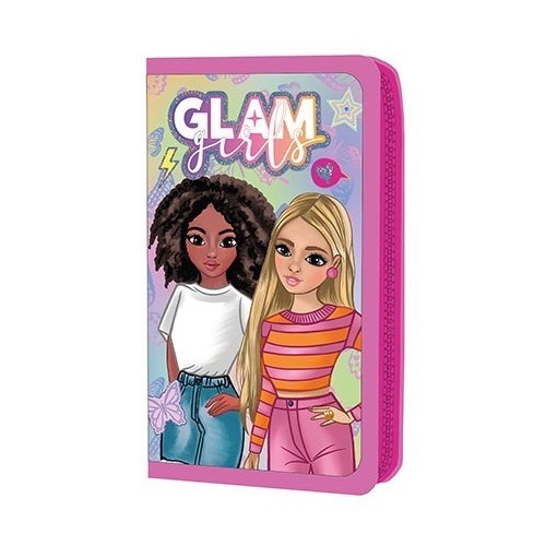 Glam Girls Holo filled pencil case