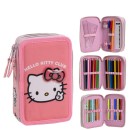Hello Kitty Club pencil case pre-filled 3 layers