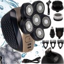 Rasoir électrique  multifonctions sans fil pour homme, tondeuse à barbe et cheveux oreilles et nez