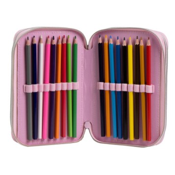 Hello Kitty Club pencil case pre-filled 3 layers