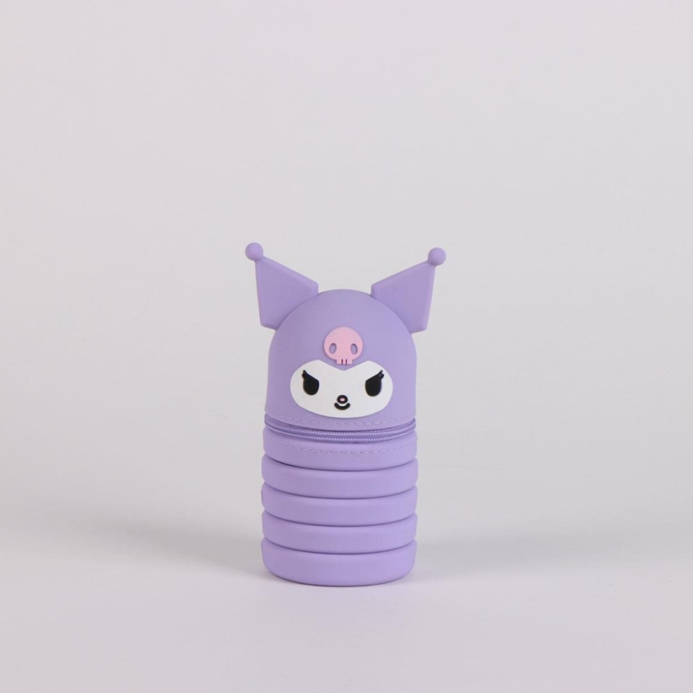 Hello Kitty Kuromi  3D pencil case 20 cm