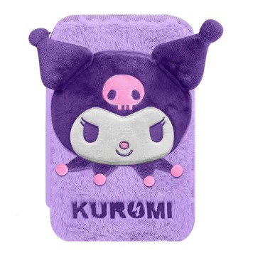 Hello Kitty Kuromi plush filled pencil case 2-level