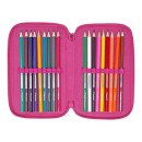 Hello Kitty Kuromi filled pencil case with 3 layers