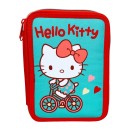 Hello Kitty Sweetheart 2-level filled pencil case