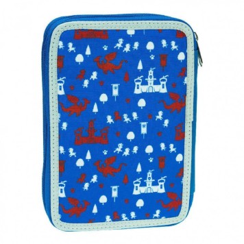 Paw Patrol Knights 2-story filled pencil case