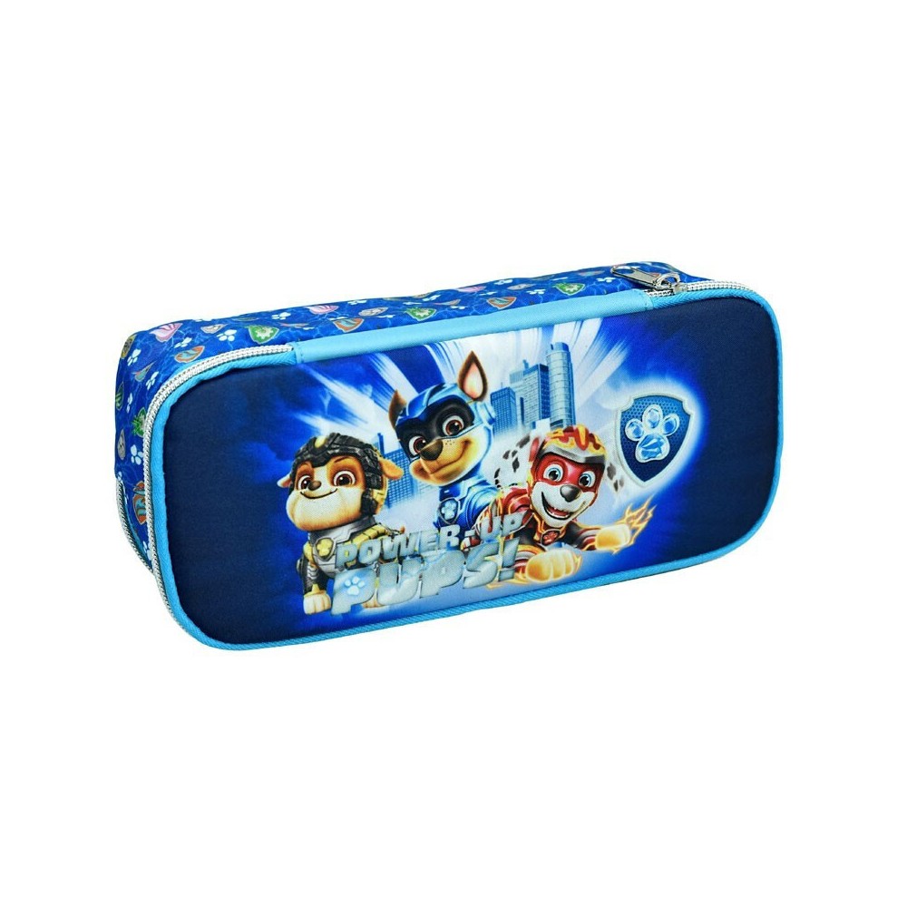 Paw Patrol Power Up 2 compartment pencil case 26 cm