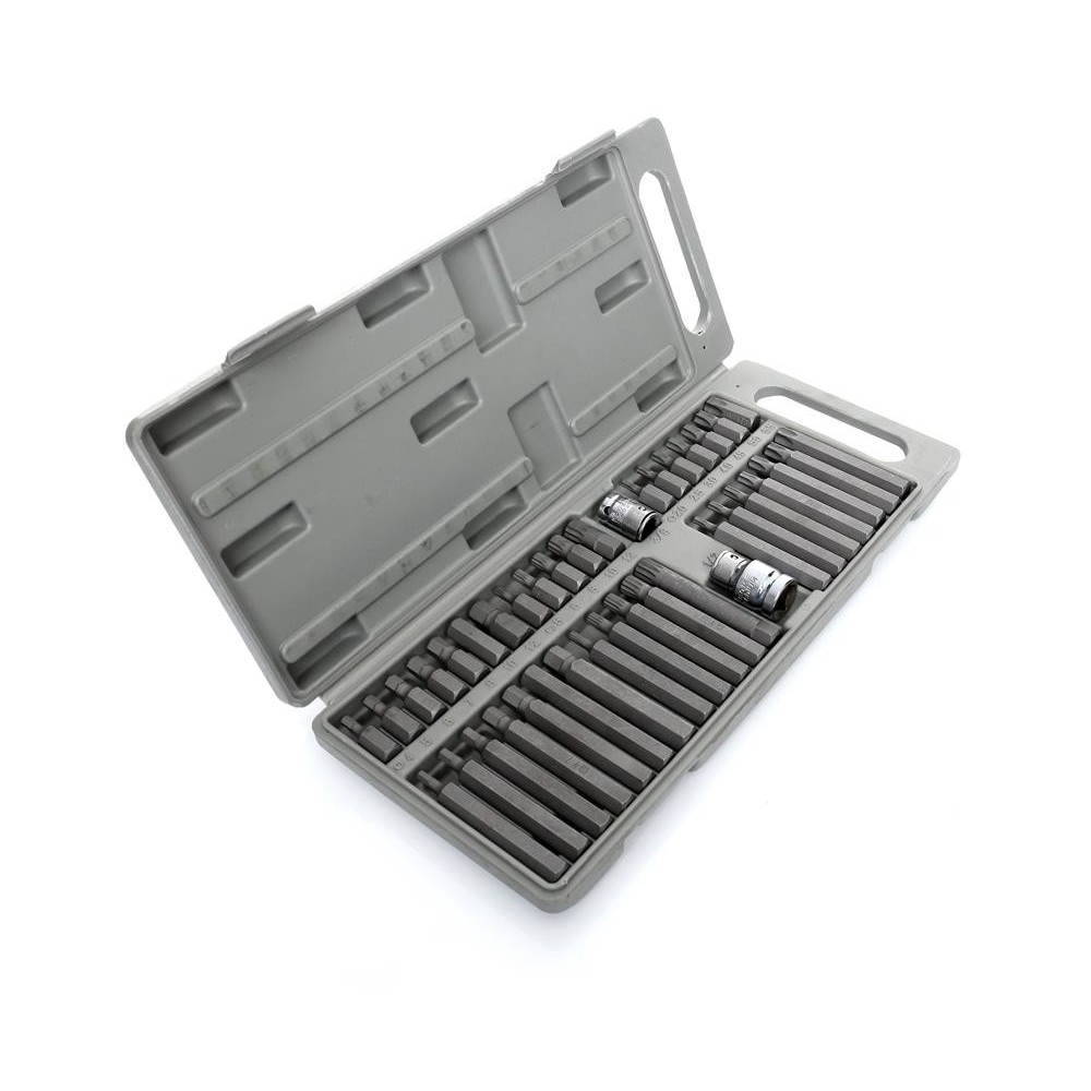 Komplet Bitów specjalnych KD10219 HEX, TORX, SPLINE 40cz.