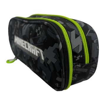 Minecraft Camo Terra Pencil case with 2 compartments 23.5 cm