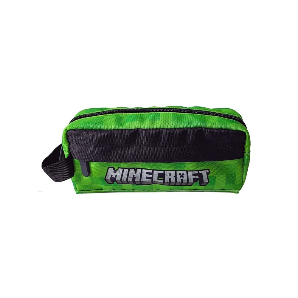 Minecraft 2-compartment pencil case 23 cm