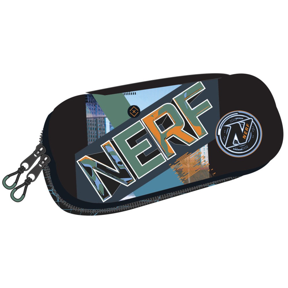 Nerf Player 2-compartment pencil case 26 cm