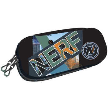 Nerf Player 2-compartment pencil case 26 cm