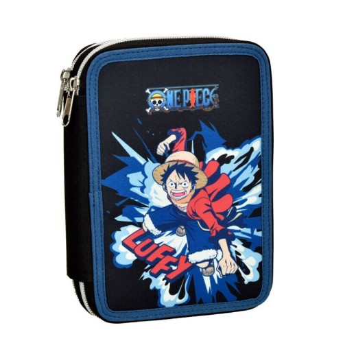 One Piece Luffy filled 2-tier pencil case