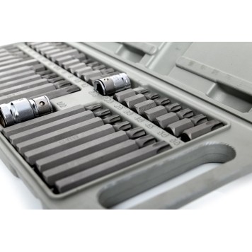 Komplet Bitów specjalnych KD10219 HEX, TORX, SPLINE 40cz.