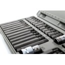 Komplet Bitów specjalnych KD10219 HEX, TORX, SPLINE 40cz.