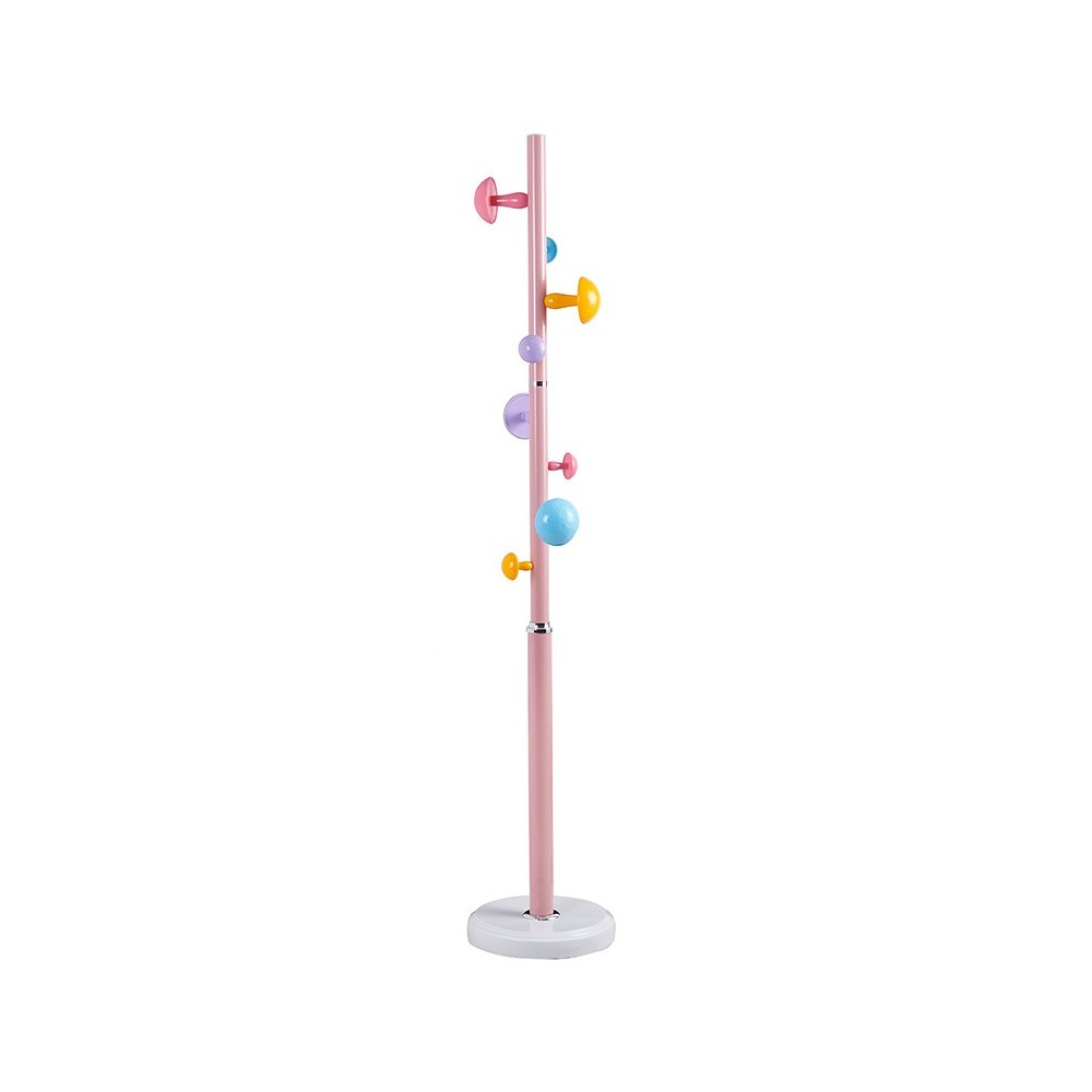 Coat Stand Violetta pakoworld metal pink D31x167cm Coat Stand Violetta pakoworld metal pink D31x167cm