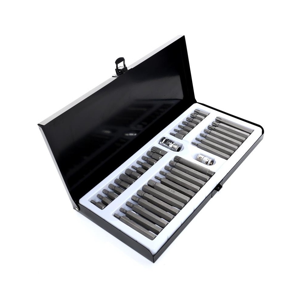 Komplet Bitów TORX, HEX, SPLINE 40el. KD10220