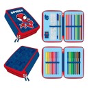 Spiderman Spidey pencil case filled, 2-tier