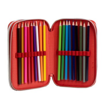 Spiderman Web 3-tier filled pencil case