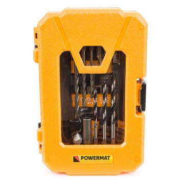 Zestaw wierteł i bitów do betonu i drewna 41 elementów PM-ZWB-41SU