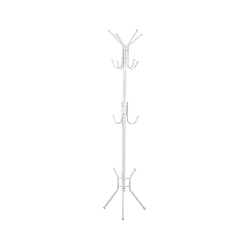 Porte manteau métal blanc 44x181 cm
Porte manteau métal blanc 44x181 cm