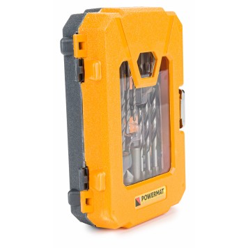 Zestaw wierteł i bitów do betonu i drewna 41 elementów PM-ZWB-41SU