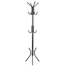 Coat Stand Piero pakoworld metal black D44x181cm