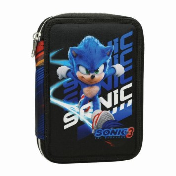 Sonic the Hedgehog Brawn filled 2-level pencil case