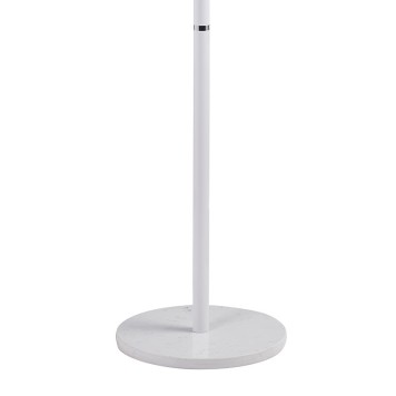 Coat Stand Marianna pakoworld metal white-natural D37x169cm