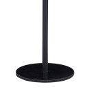 Porte manteau métal noir 37x170 cm
