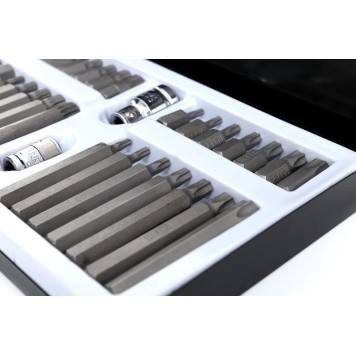 Komplet Bitów TORX, HEX, SPLINE 40el. KD10220