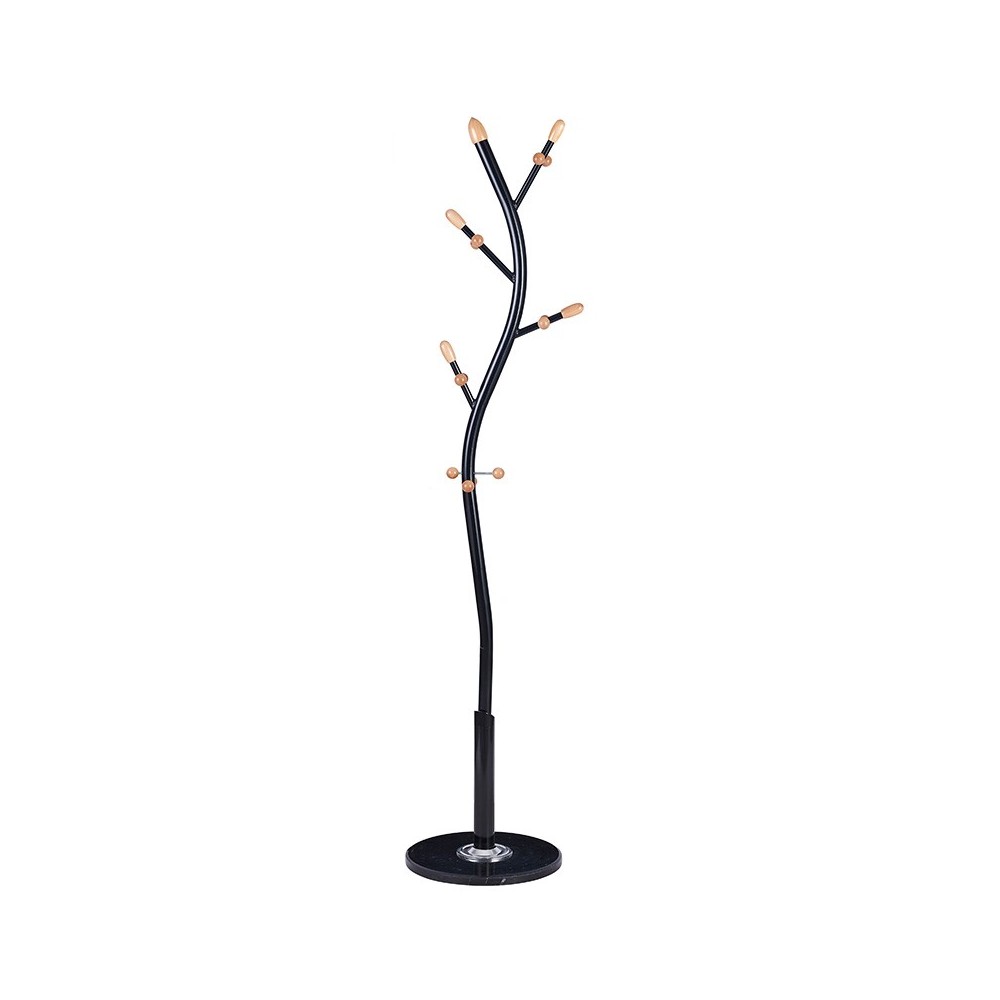 Porte manteau métal noir 37x171cm
Porte manteau métal noir 37x171cm