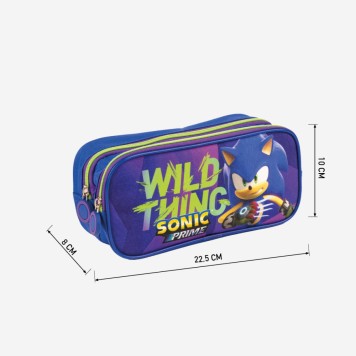 Sonic the Hedgehog Sonic the Hedgehog 2 Compartment Pencil Case 22.5 cm