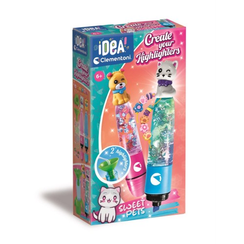 Colour Sweet Pets highlighter set Clementoni
