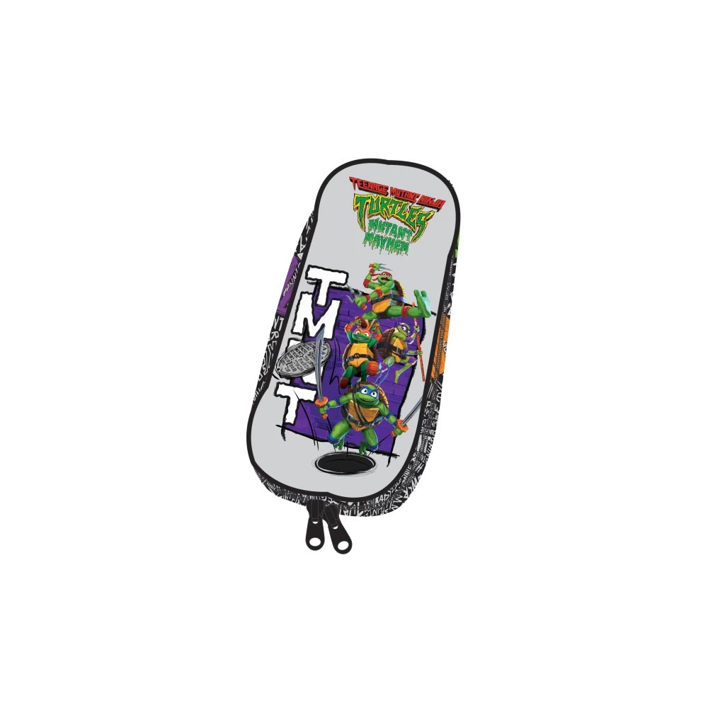 Teenage Mutant Ninja Turtles TMNT 2-compartment pencil case 26 cm