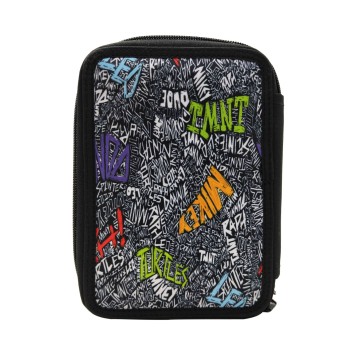 Teenage Mutant Ninja Turtles TMNT filled pencil case 2 levels