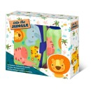 Jungle sandwich box + aluminum bottle set