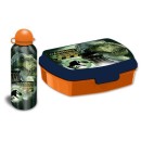 Jurassic World Dominion sandwich box + aluminum bottle set