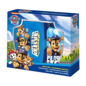 Paw Patrol Duty Calls sandwich box + aluminum bottle set
