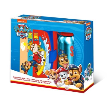 Paw Patrol Surf sandwich box + aluminum bottle set