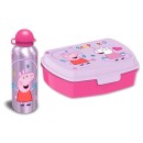 Peppa Pig Jump Rope Sandwich Box + Aluminum Bottle Set