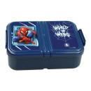 Spiderman World of Web sandwich box + aluminum bottle set