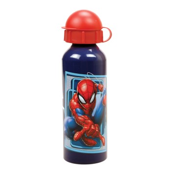 Spiderman World of Web sandwich box + aluminum bottle set