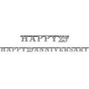 Wedding 25th Anniversary, Wedding Anniversary Banner 300 cm