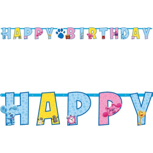 Blue's Clues Fun Happy Birthday banner 180 cm