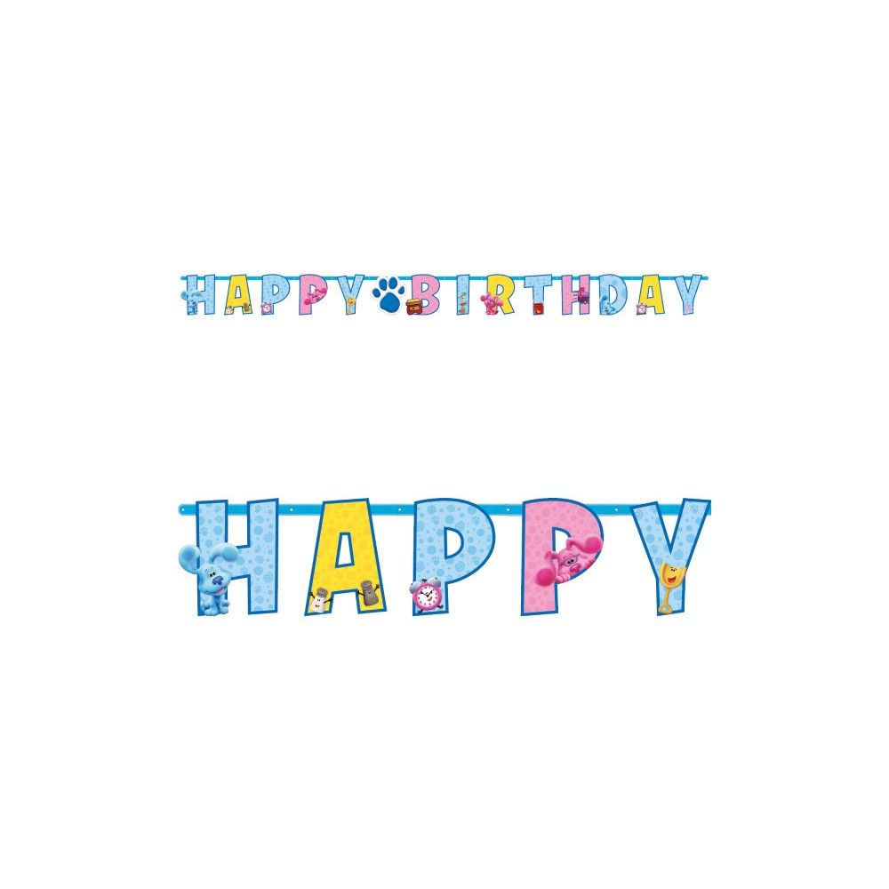 Blue's Clues Fun Happy Birthday banner 180 cm