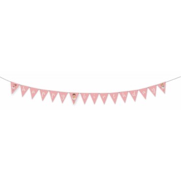 Ballet Little Dancer Ballerina Happy Birthday banner 180 cm