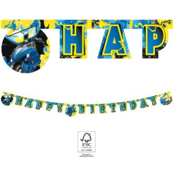 Batman Rogue Rage Happy Birthday Sign FSC 2 m