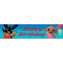 Bing Red Holographic Happy Birthday Sign 270 cm